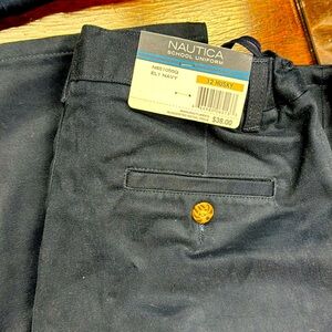 Náutica School Pant Navy Blue - 12 Husky